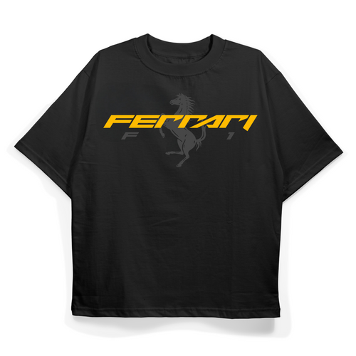 FERRARI F1 TEE - Oversized Fit