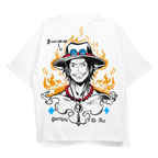 Portgas D. Ace - Oversized Tee