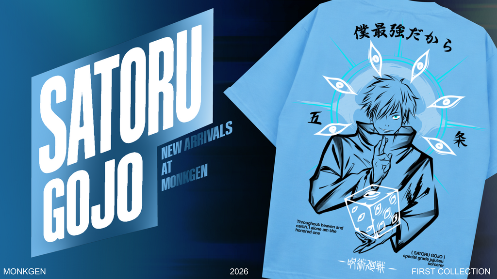 SATORU GOJO - Oversized Fit